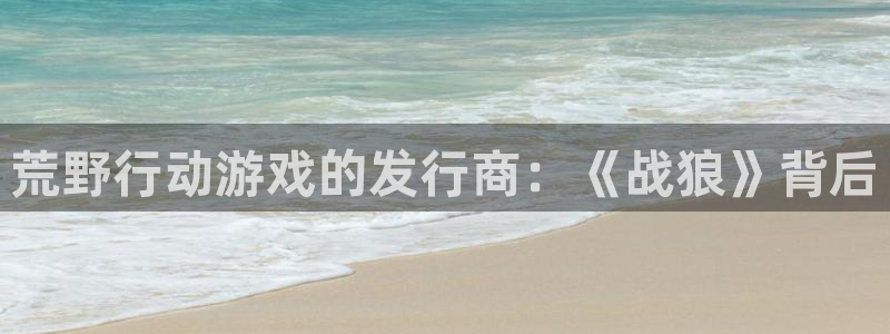 im电竞科技：荒野行动游戏的发行商：《战狼》背后